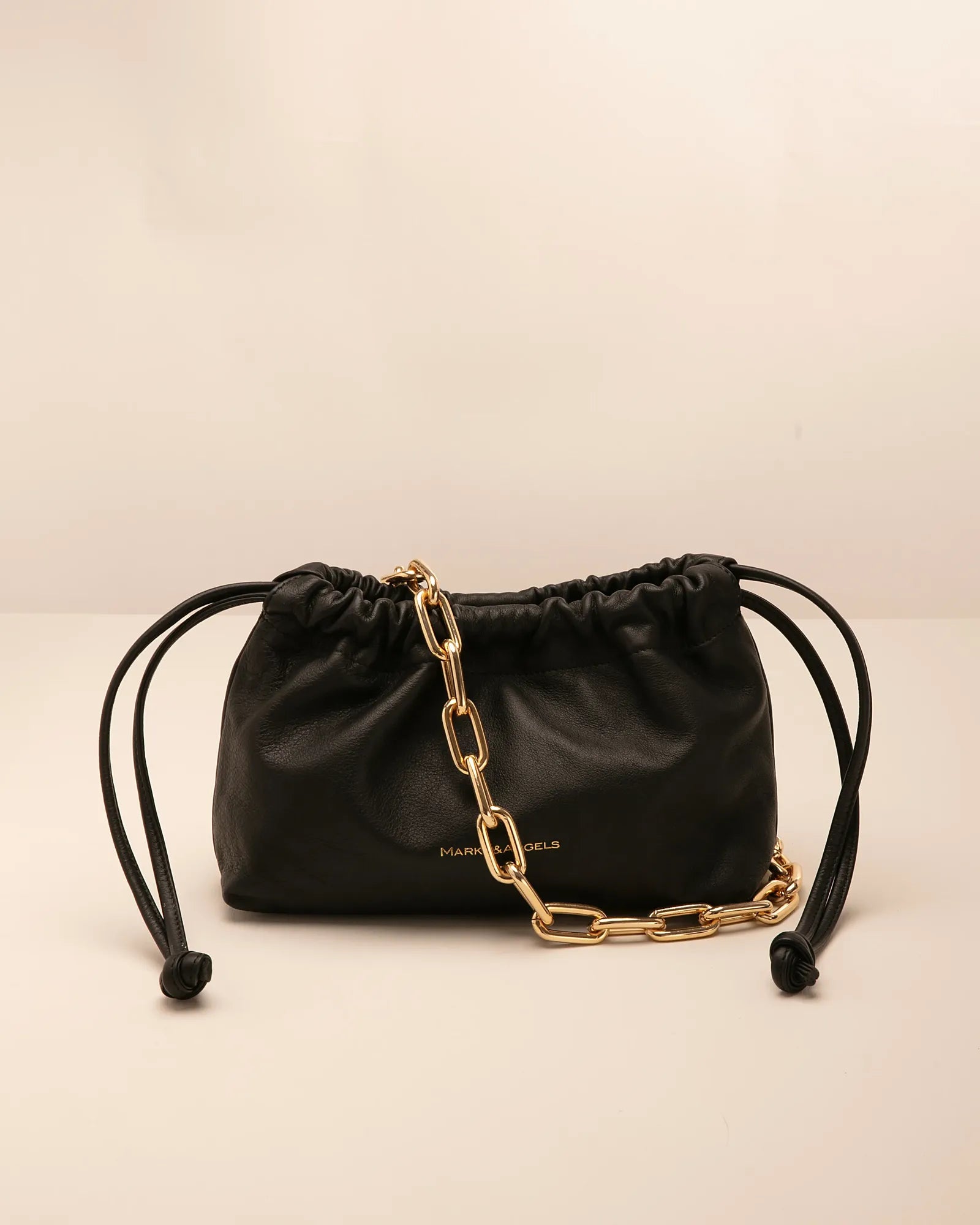 Mini Cri New Nero con Tracolla Catena Mini Kate - Marks&Angels