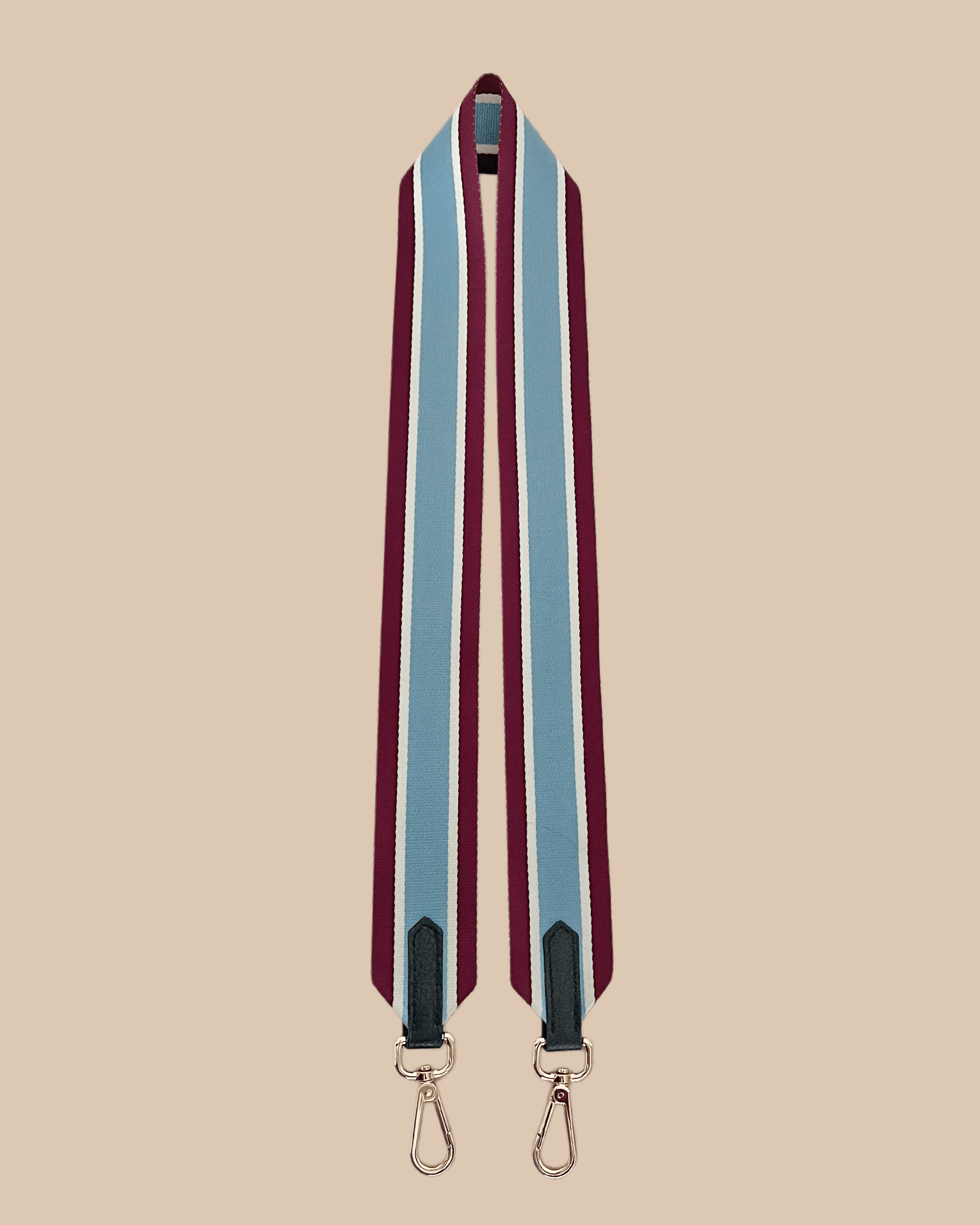 Tracolla Pocket Burgundy Polvere Azzurro - Marks&Angels