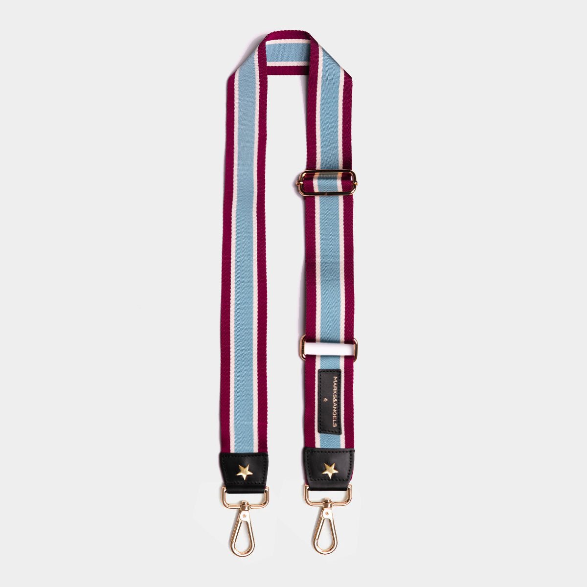 Tracolla Navy Burgundy Polvere Azzurro - MarksandAngels