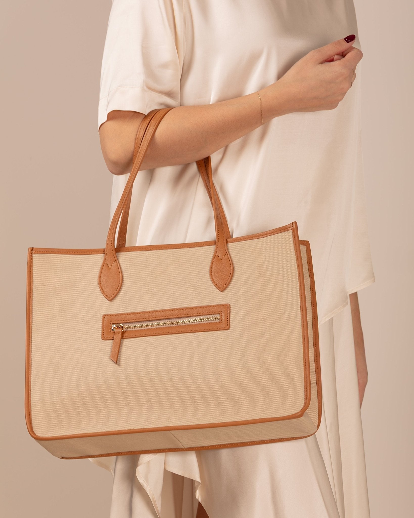 Giusy Canvas Beige - Marks&Angels