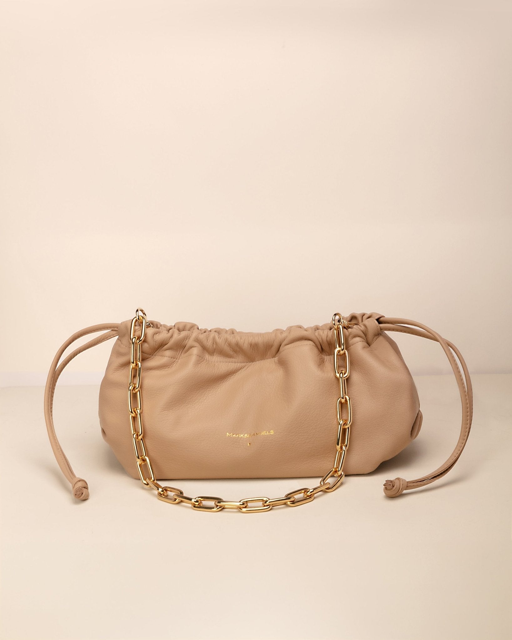 Cri New Cappuccino con Tracolla Catena Mini Kate - Marks&Angels