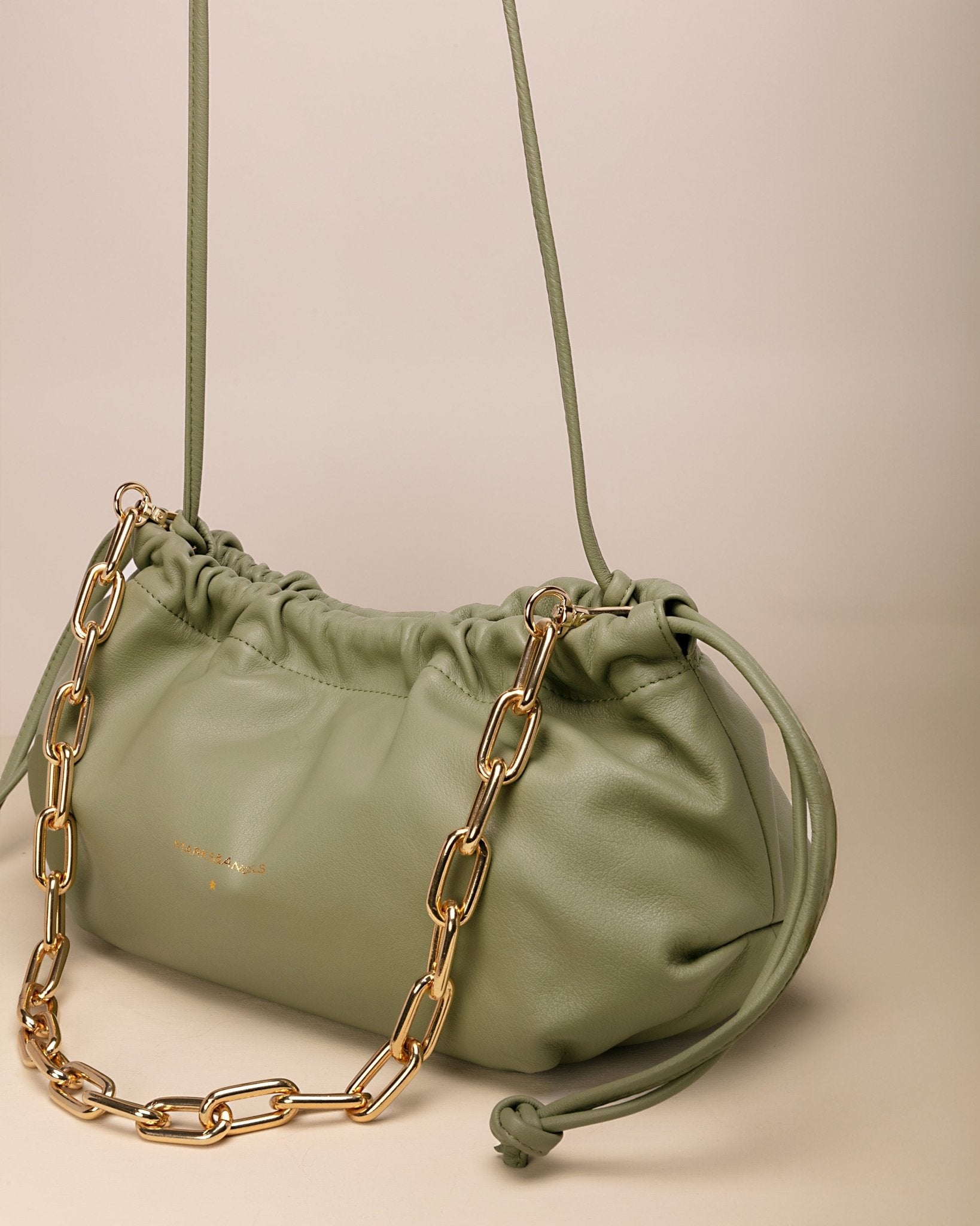 Cri New Olive con Tracolla Catena Mini Kate - Marks&Angels