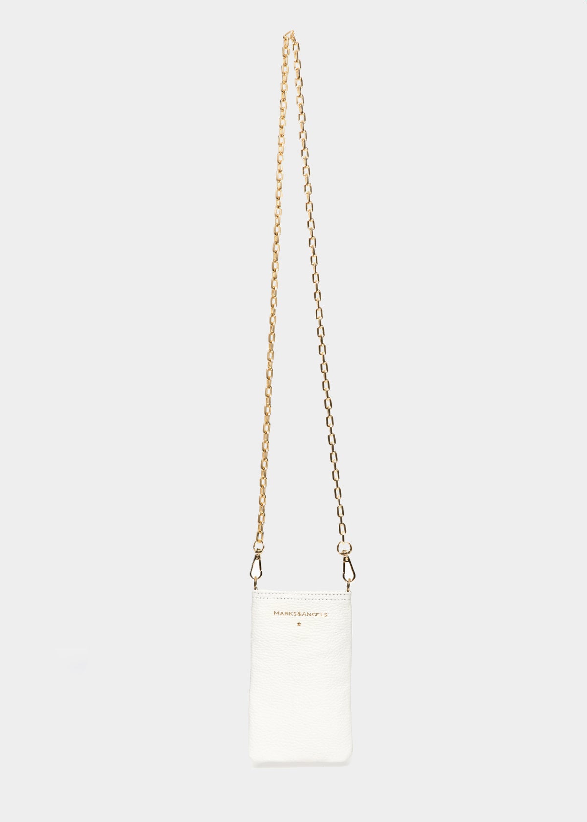 Porta Cellulare Tea Catena Bianco